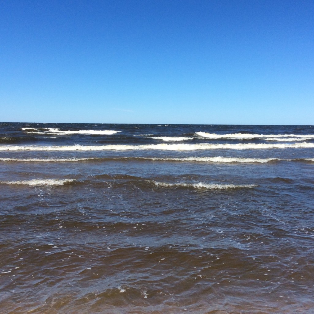 Воды Нарвского залива манят к себе любителей отдыха