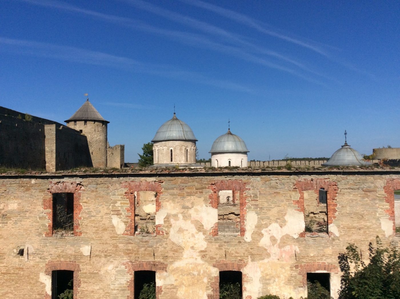 Остатки амбара в Ивангородской крепости