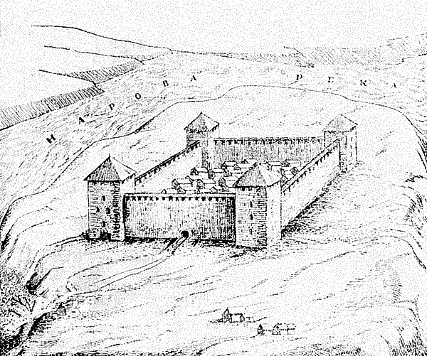 Крепость в Ивангороде.