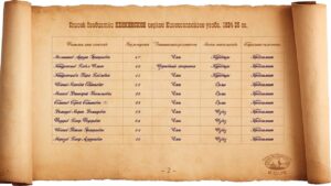 Список членов «церковной двадцатки» Кейкинской церкви. 1924-25 гг.