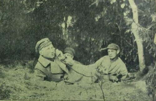 Боевая деятельность красных курсантов в 1919 г.  Ямбургский фронт 